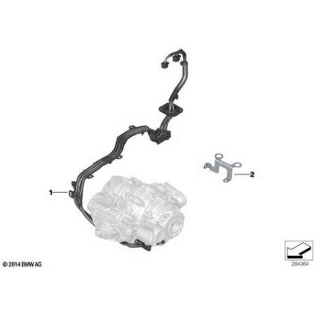 Support, faisceau de câbles