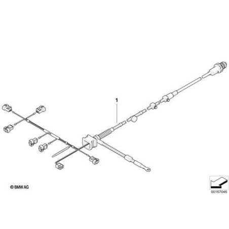 Faisceau de câbles module moteur BV