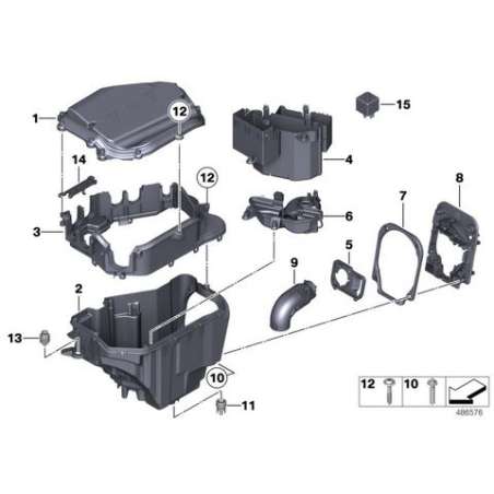 Couvercle de E-Box