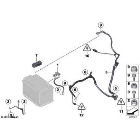 Câble batterie plus