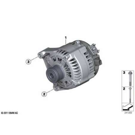 RP pièce reconditionnée alternateur