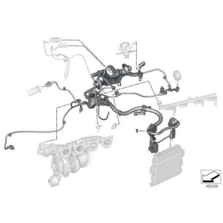 Faisceau moteur module moteur 2