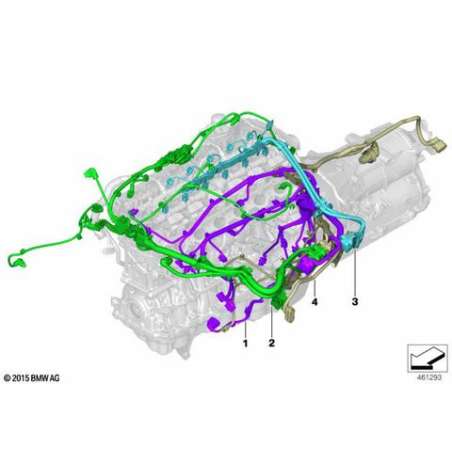 Faisceau capteurs moteur, module 2