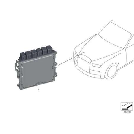 Boîtier électronique de base DME 8CT0