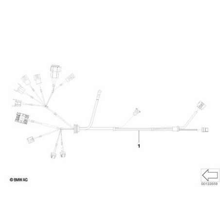 Faisceau de câbles module moteur BV