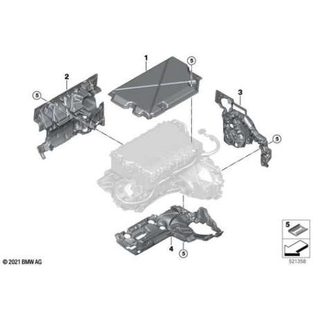 Capsule acoustique HEAT arrière