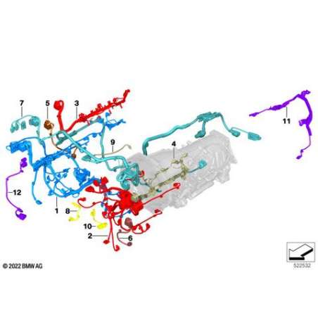 Faisceau moteur, disp.détection banc 1