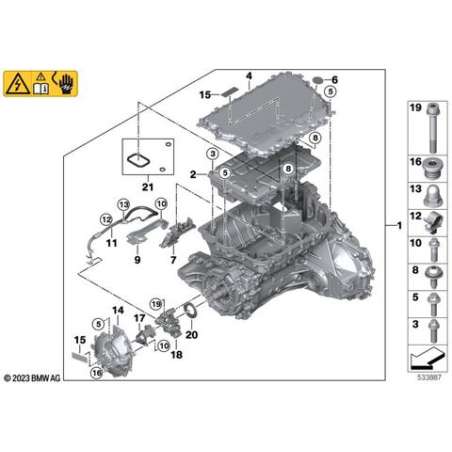 Moteur-alternateur, électronique