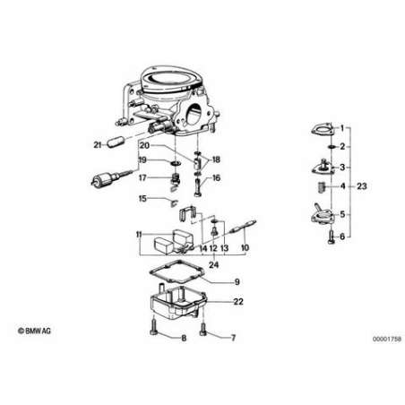 Pointeau de carburateur