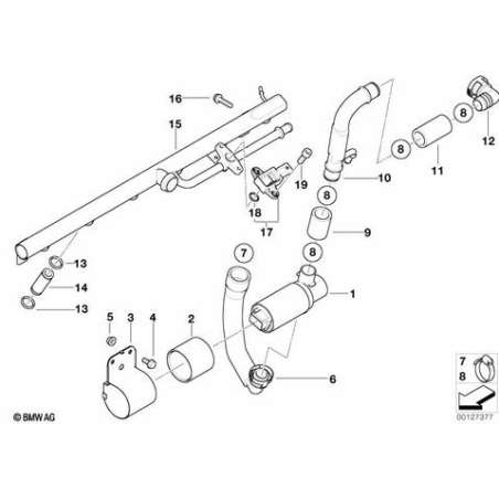 Conduite d'air supplementaire