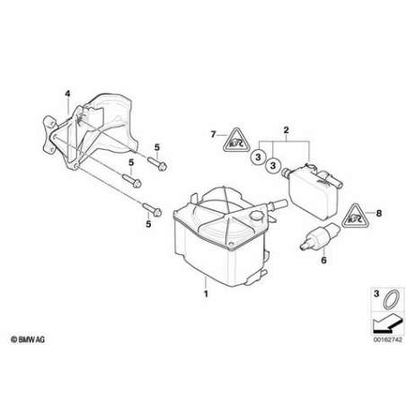 Support de filtre à carburant