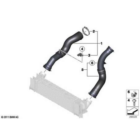 Conduite d'air de suralimentation