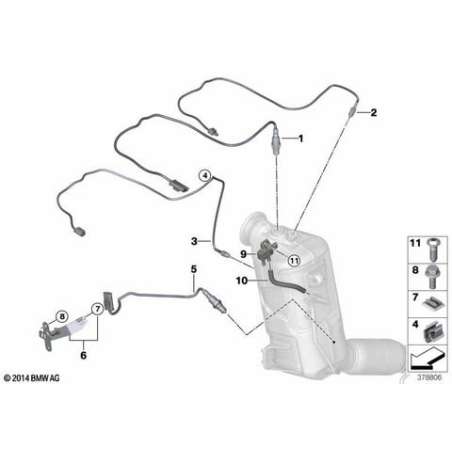 Support sonde de lambda