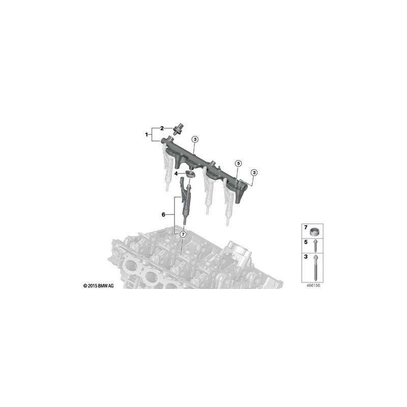 Faisceau capteurs moteur, module 2