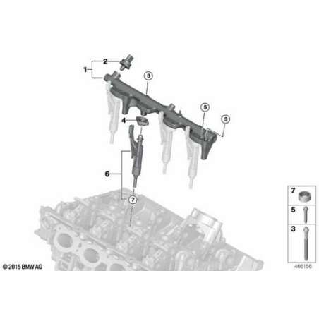 Faisceau capteurs moteur, module 2