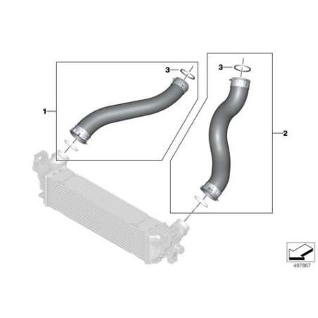 Conduite d'air de suralimentation