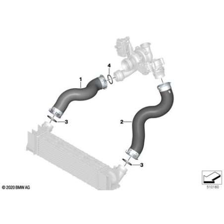 Conduite d'air de suralimentation