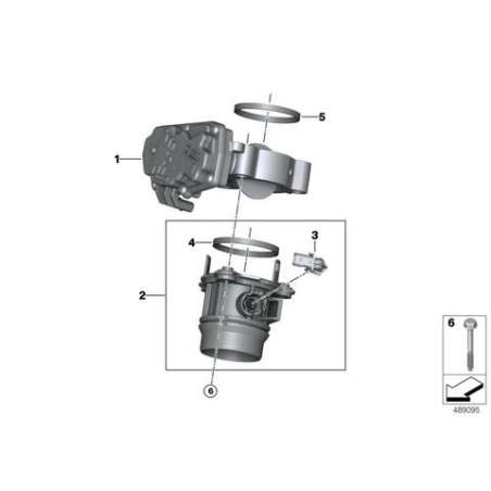 Tuyau d'air de suralimentation