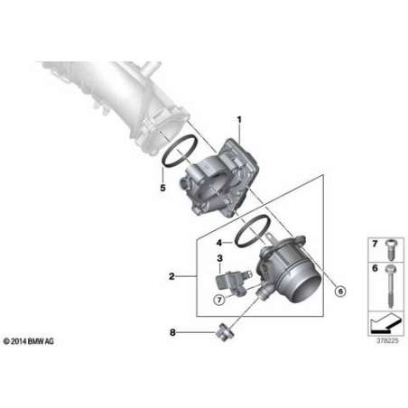 Tuyau d'air de suralimentation