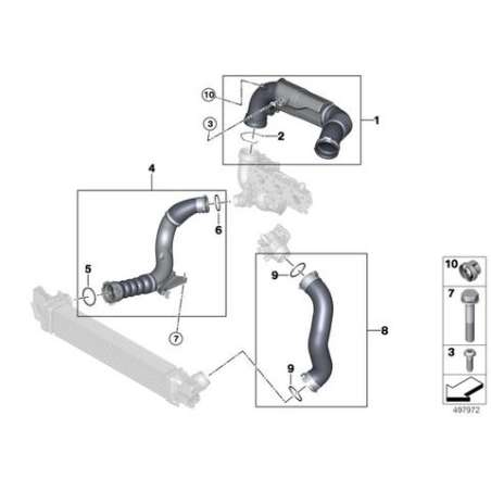 Conduite d'air de suralimentation