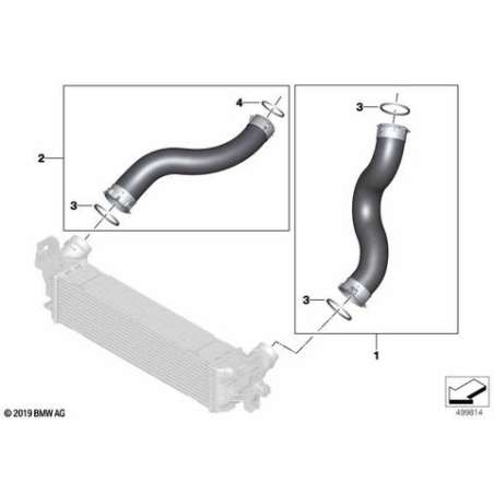 Conduite d'air de suralimentation