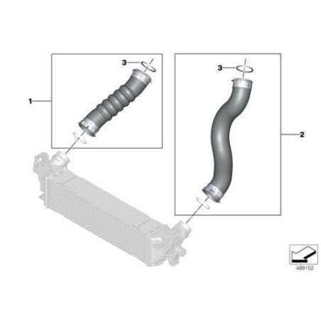 Conduite d'air de suralimentation