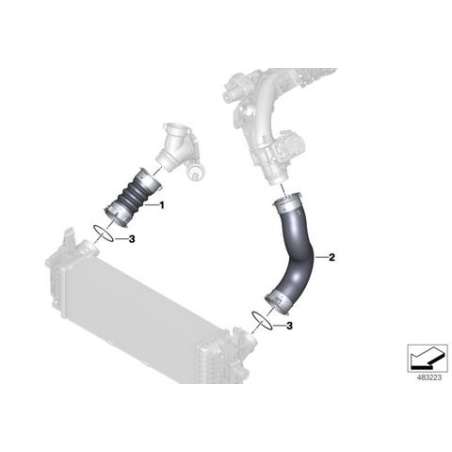Conduite d'air de suralimentation