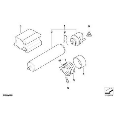 Support de filtre à carburant