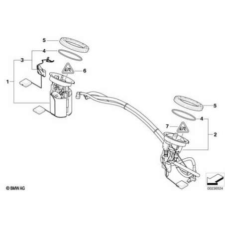 Kit de Rep. filtre a carb.+regul. press.