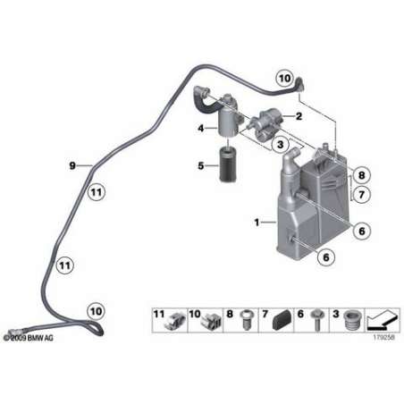 Filtre à charbon actif