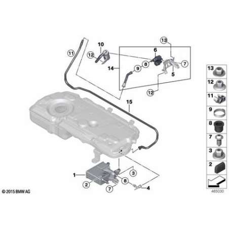 Conduite ventilat. av. filtre poussières