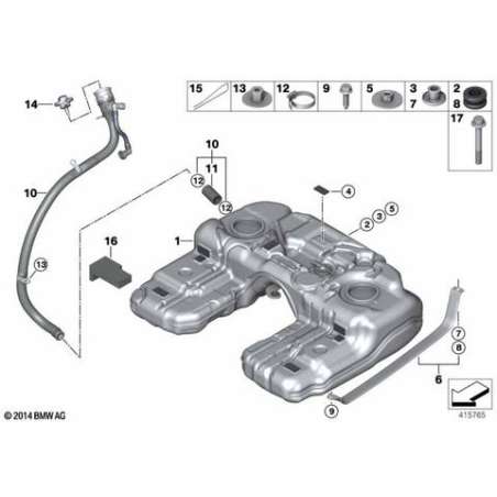 Tube de remplissage matière plastique