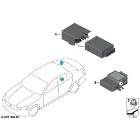 Module électron hybr pression réservoir