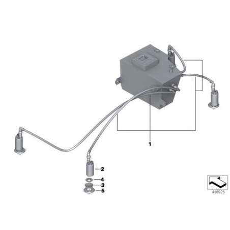 Jeu de tuyaux du combustible