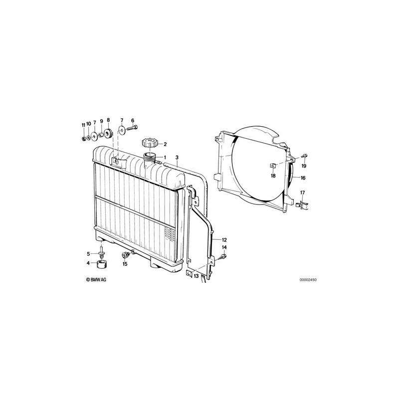 Radiateur du liquide de refroidissement