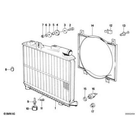 Radiateur du liquide de refroidissement