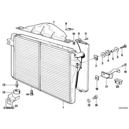 Radiateur avec refroidisseur d'huile