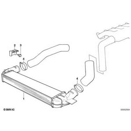 Refroidisseur d'air de suralimentation