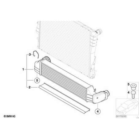 Refroidisseur d'air de suralimentation