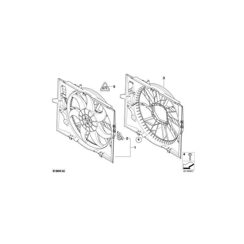 Cadre de ventilateur avec ventilateur