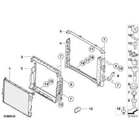 Radiateur du liquide de refroidissement