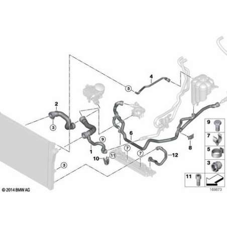 Conduite retour vase d'expansion