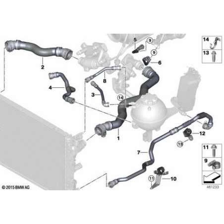 Flexible vase d'expansion-