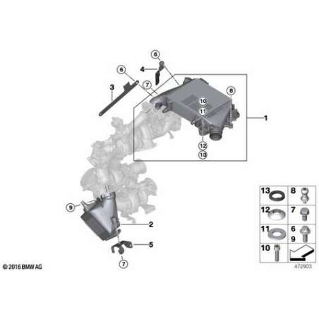 Refroidisseur d'air de suralimentation