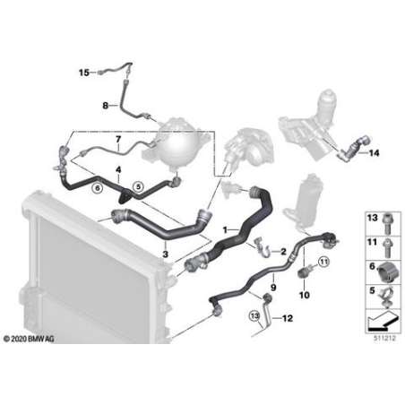 Flexible radiateur