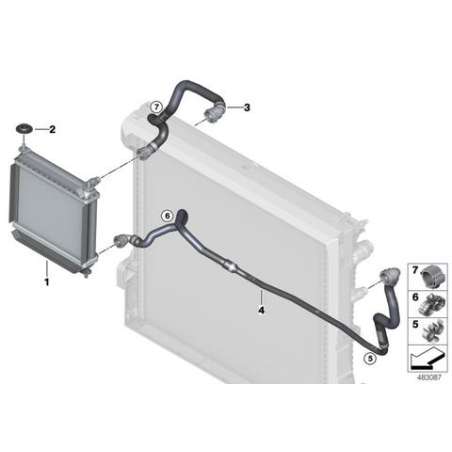 Flexible radiateur
