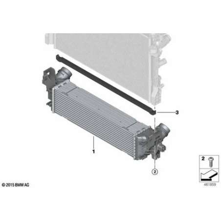 Refroidisseur d'air de suralimentation