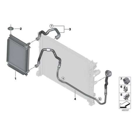 Conduite radiateur