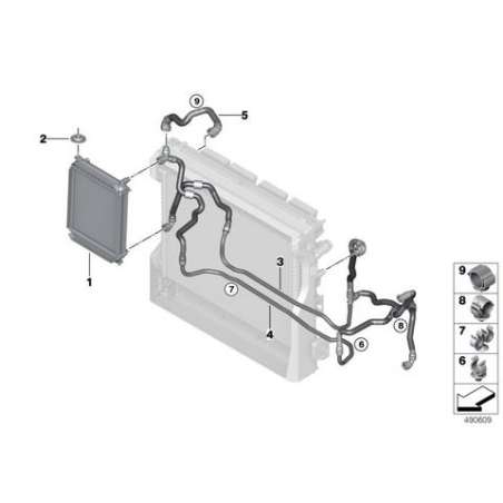 Câble de radiateur auxiliaire