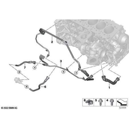 Câble culasse - Module de dosage SCR